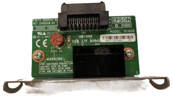 Epson C32C824071 Powered USB Interface for TM-T88V, TM-T88IV and UB-U06 Receipt Printers - Top