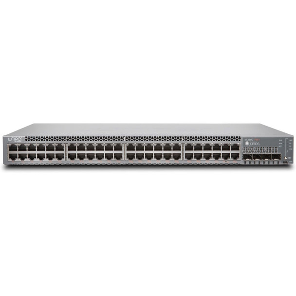 Juniper Networks EX2300-48P 48-Port Gigabit PoE Managed Ethernet Switch - Front