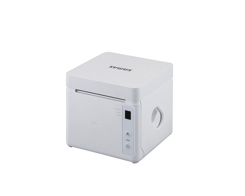 SAM4S GCube-102D Compact Thermal Receipt Printer - White - Front