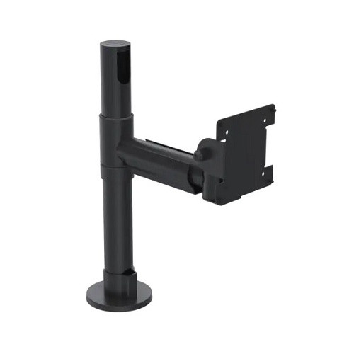 SpacePole SPV1104-FX-02 VESA display mount featuring a 200mm swing arm attached to a 400mm pole against a white background.