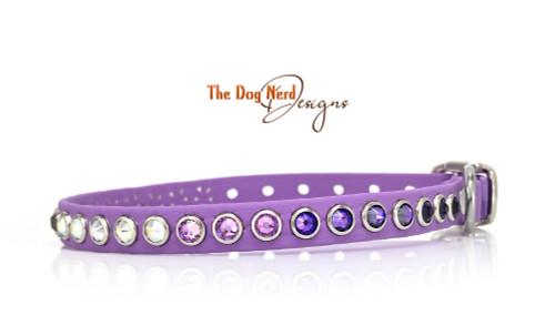 10.75-13.75" Purple Gradient Sparklee on Amethyst 10.75-13.75" Purple Gradient Sparklee on Amethyst