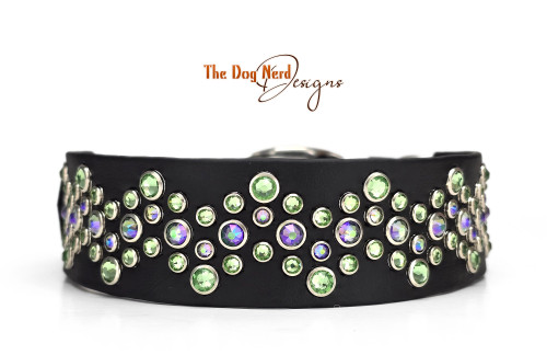13.5-16.5” Paradise Green Design on Black with Taper