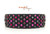 12-15” Pink Shade Wide Super Scatter on Black with Taper