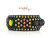 8-10" Colour-Changing Cabochon Design on Black with Border and Taper