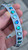 8.5-11.5” Blue Gradient Sparklee on Powder Blue