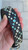 12-15” White & Blue Serpentine on Black