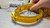 8.5-10.5” Amber Sparklee on Yellow