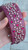 11.5-14.5" Wide Pink Design on Wine with Taper