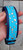 11-14" Let It Snow on Light Blue with Plain Navy Border