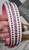 15-18" Pink & White Zebra on Pastel Pink