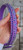 18.75-21.75" Purple & Blue Mini Gradient on Amethyst with Border