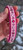 9.5-12.5" Pink Gradient on Pastel Pink with Magenta Border