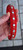 12.5-15.5" Red & White Sparklee on Red with Border