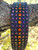12-15" Sunset Vertical Gradient on Black with Taper