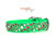 9.5-12.5” Festive Pattern on Neon Green