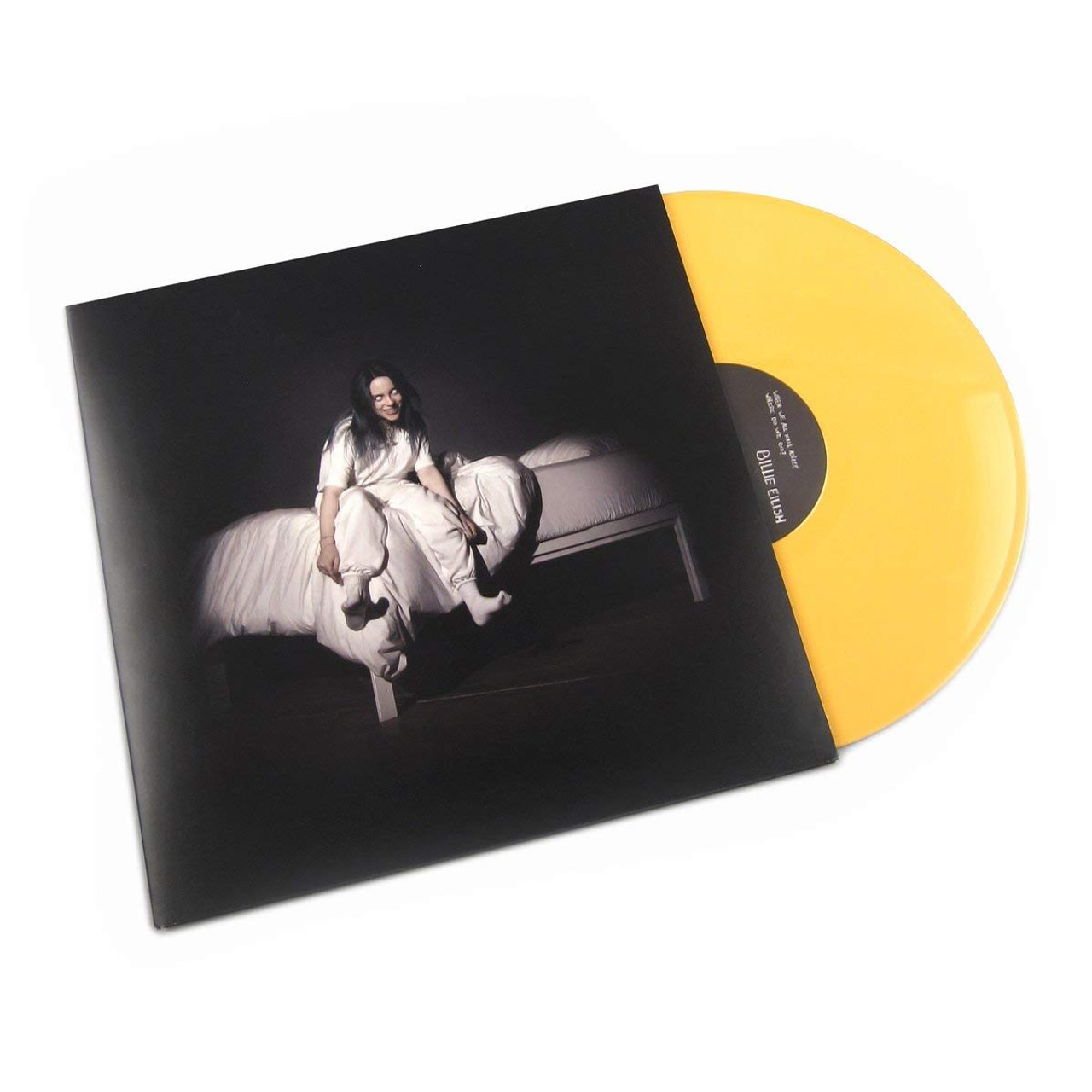 Billie Eilish - When We All Fall Asleep, Do We Go? - Pale Yellow Vinyl - LP - We Got Record Store