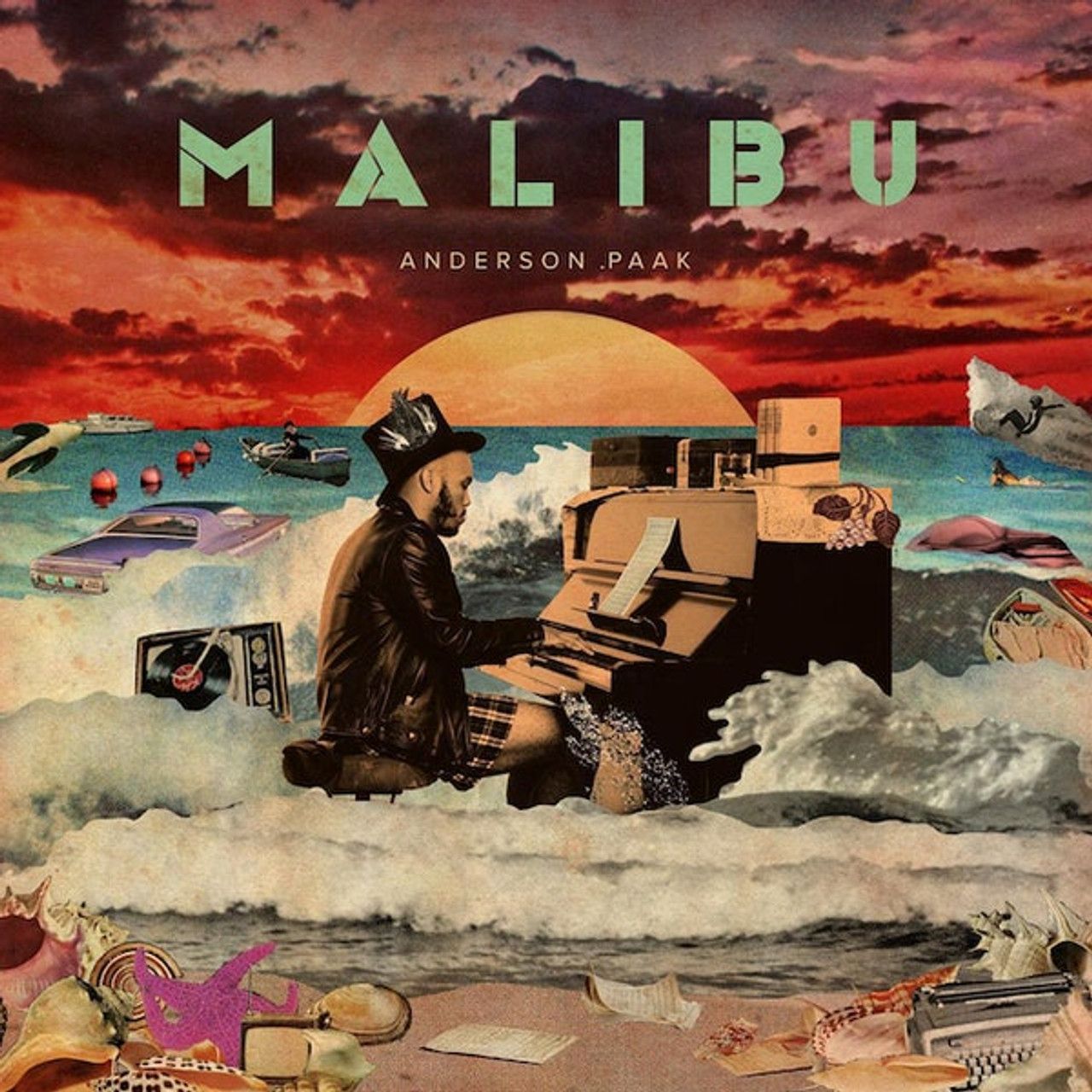 Anderson Paak  Oxnard  RED VINYL 新品未開封 Anderson .Paak - Oxnard - Amazon.com Music