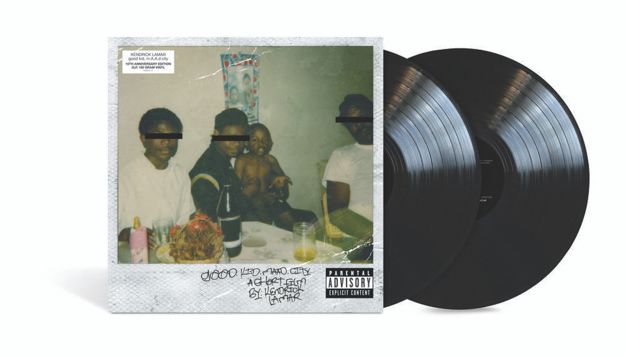 Kendrick Lamar - good kid, m.A.A.d city (10th Anniversary Edition) - Black  Vinyl - 2xLP - We Got the Beats Record Store