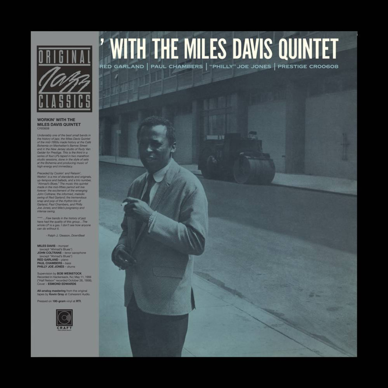 Miles Davis - Workin' With The Miles Davis Quintet - Original Jazz Classics  Series - LP