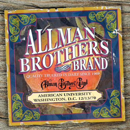 Allman Brothers Band - American University 12/13/70 - 2xLP