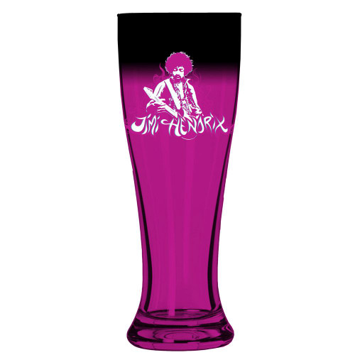 Jimi Hendrix - Pilsner Pink Glass