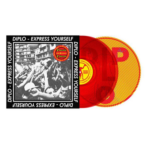 Diplo - Express Yourself (Red Vinyl, 2x Serato Controllers & Slipmats) - 2x12" Singles