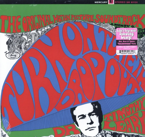 Turn On, Tune In, Drop Out - OST - Timothy Leary - Kaleidoscope Colored Vinyl - LP