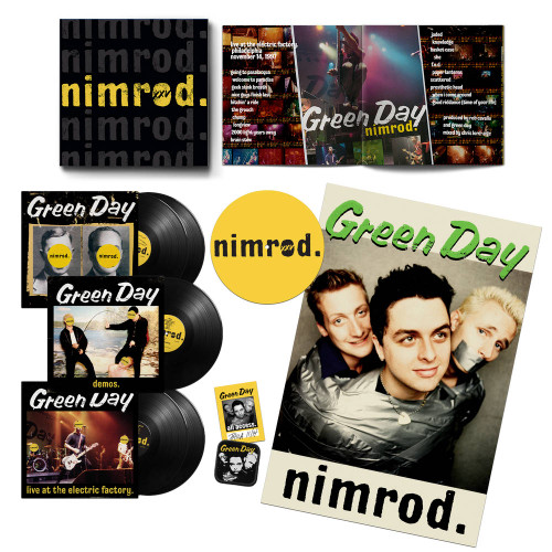 Green Day - Nimrod: 25th Anniversary Edition - Black Vinyl Box Set - 5xLP