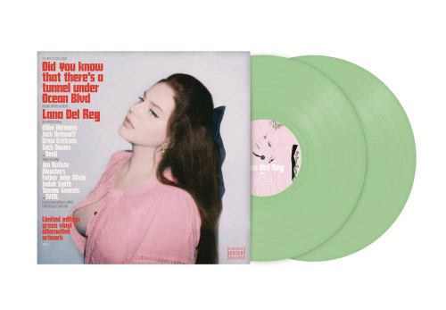 Lana Del Rey - Did you know that there’s a tunnel under Ocean Blvd - Indie Exclusive Green Vinyl w/ Alt Cover - 2xLP