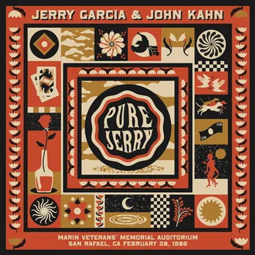 Jerry Garcia & John Kahn - Pure Jerry: Marin Veterans Memorial Auditorium, San Rafael, CA - February 28, 1986 - 2xLP