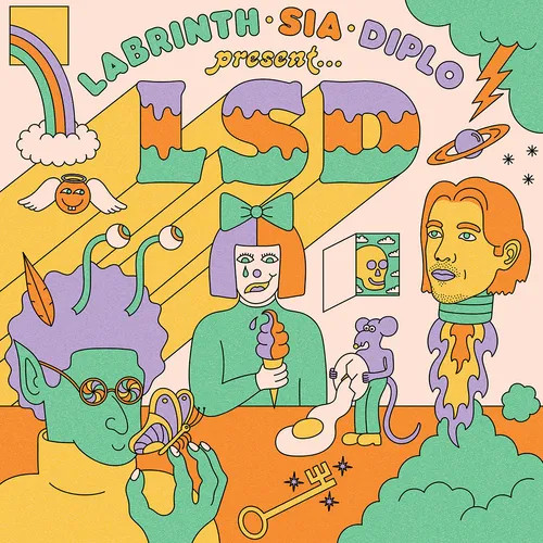 Labrinth, Sia & Diplo - LSD - 5th Anniversary Edition Sea Glass Vinyl - LP