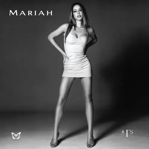Mariah Carey - #1's - Metallic Silver and Black Swirl Vinyl - 2xLP
