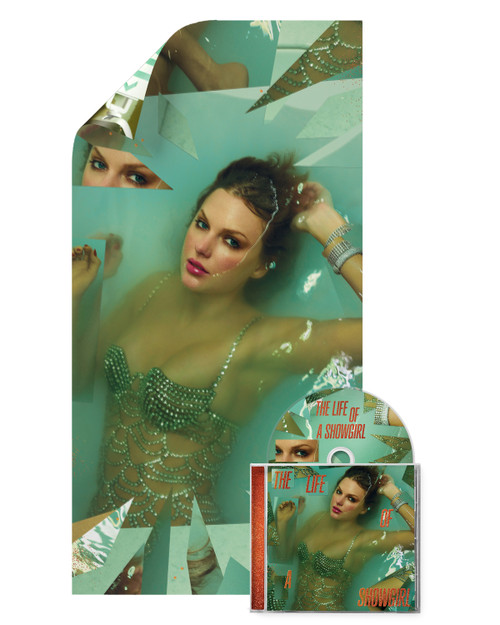 Taylor Swift - The Life of a Showgirl - 'Sweat and Vanilla Perfume' Edition with Poster - CD