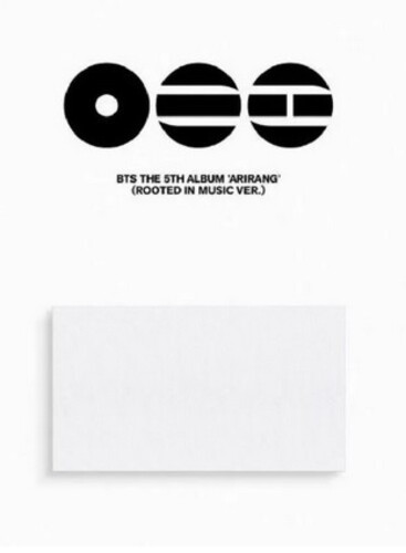 BTS The 5th Album 'ARIRANG' (Rooted in Music Ver.)