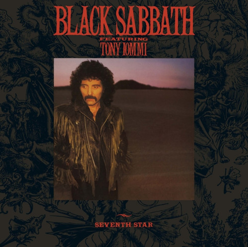 Black Sabbath Ft. Tony Iommi - Seventh Star (Red & Black Vinyl) - LP