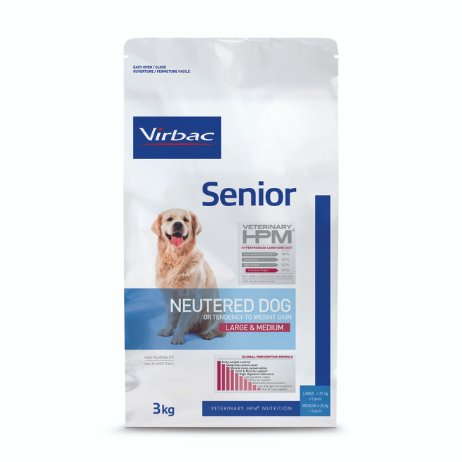SENIOR NEUTERED DOG LARGE & MEDIUM
