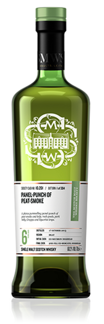 Panel-punch of peat-smoke