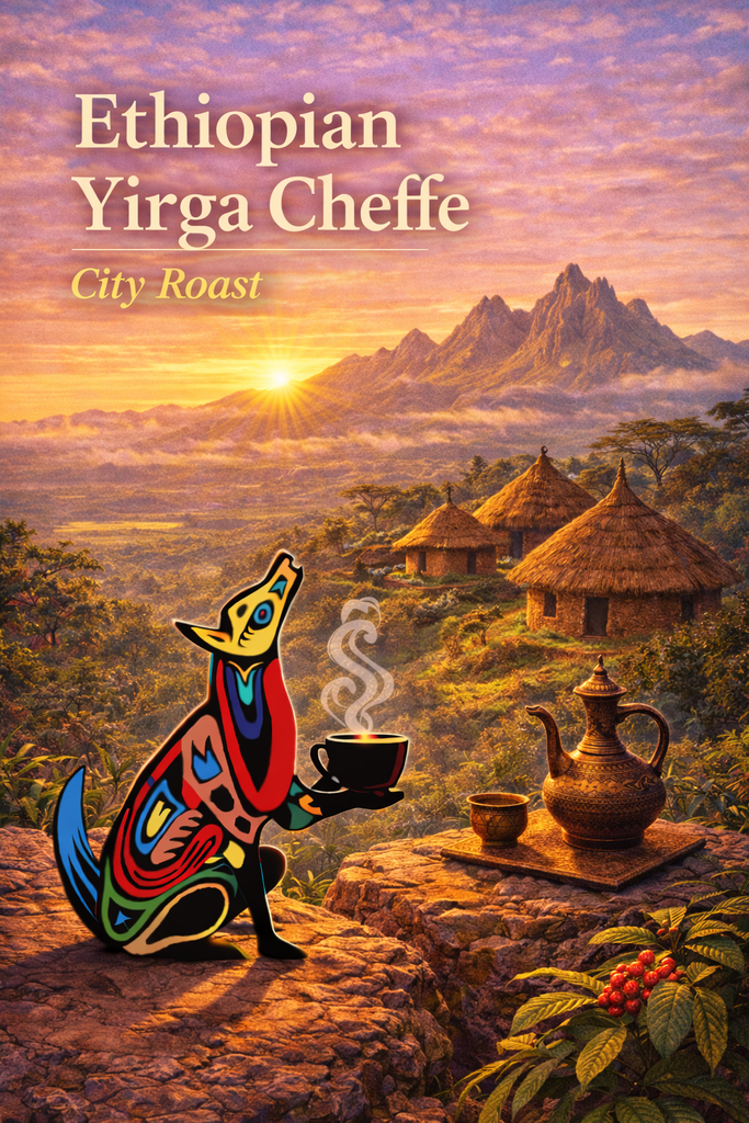 Ethiopian Yirga Cheffe City Roast Notorious Coffee Whole Bean