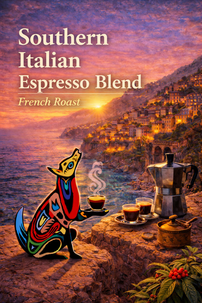 Southern Italian Espresso Blend Notorious Coffee Whole Bean