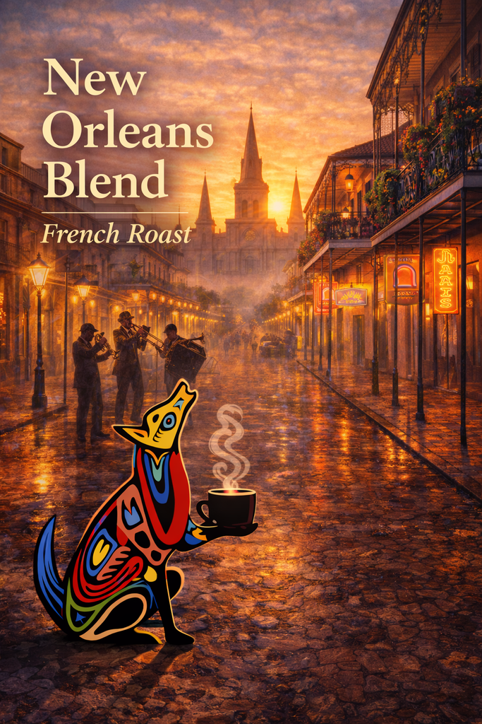 New Orleans Blend Notorious Coffee Whole Bean