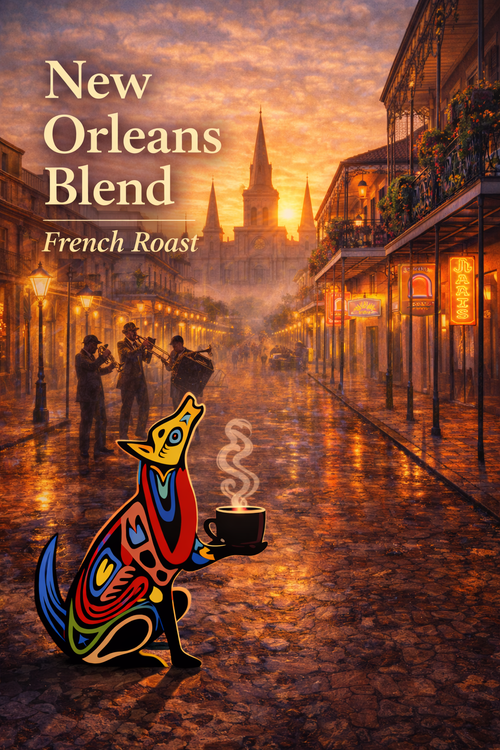 New Orleans Blend Notorious Coffee Whole Bean