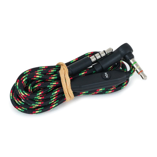 Positive Vibration Headphone 1 Button Cable - Rasta