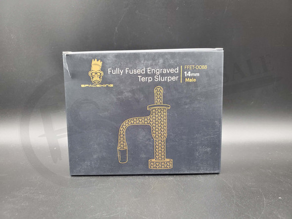 SPACE KING - FULLY FUSED ENGRAVED TERP SLURPER 14MM MALE