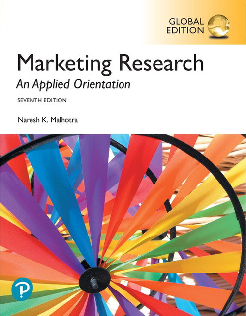 Marketing Research: An Applied Orientation, Global Edition::P200000004794