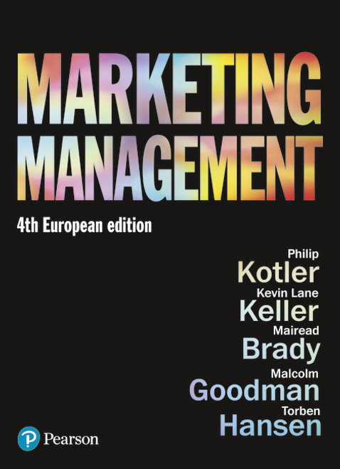 Marketing Management ,4th edition::9781292248462