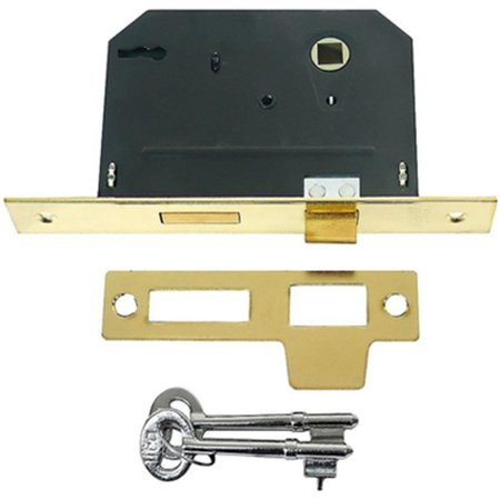 ILCO 214-04-51 Mortise Bit Lock Brass Finish