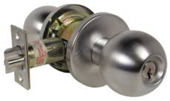 Grade 1 Heavy Duty Ball Knob Storeroom US32D Stainless Grade 1 Heavy Duty Ball Knob Storeroom US32D Stainless