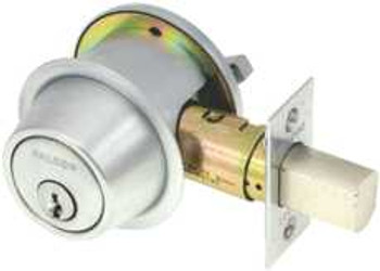 FALCON SINGLE CYLINDER DEADBOLT 2-3/4" BS GA SATIN CHROME FALCON SINGLE CYLINDER DEADBOLT 2-3/4" BS GA SATIN CHROME