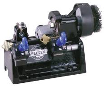 This lightweight duplicator is able to cut regular or large bow keys This lightweight duplicator is able to cut regular or large bow keys