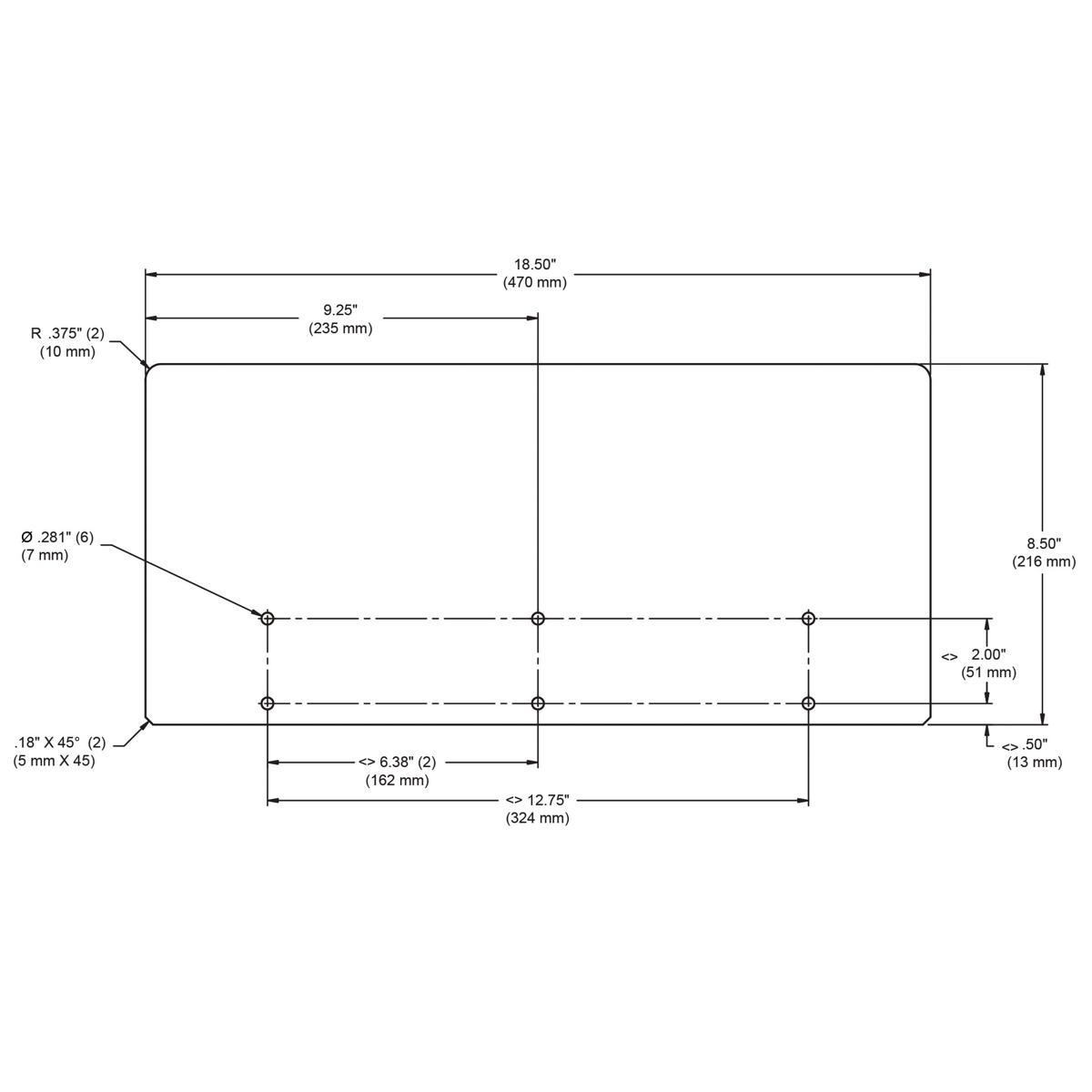 Elkay Accessory - Wall Plate (Splash Guard) for EZ style models